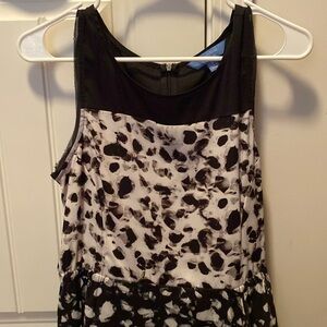 Simply Vera - black and white dress - size M